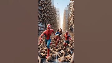 Saher mei kiya khatrnak jehrili chhipkaliyo ne hamla #spiderman   #shorts