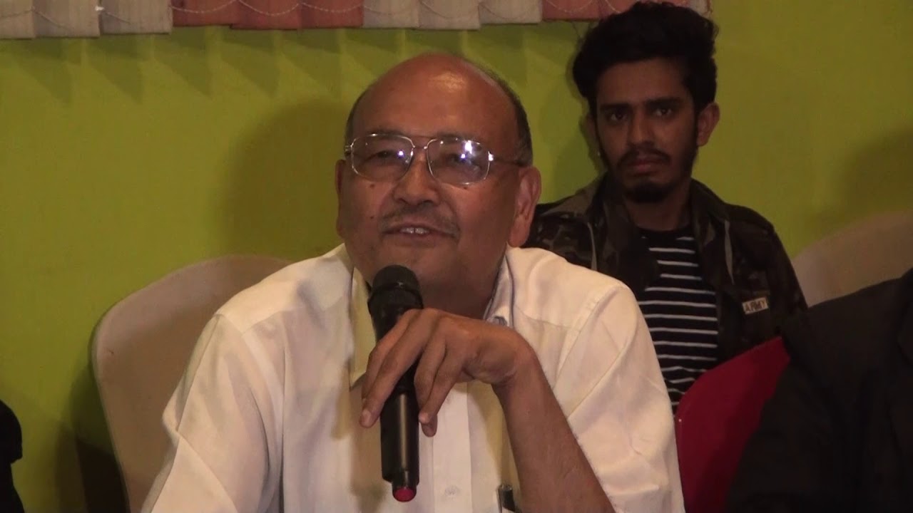 Dr. Surendra Kc राष्ट्रिय मानवअधिकार आयोगको छलफल कार्यक्रममा बोल्दै ...