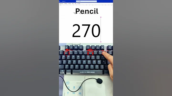 Draw Pencil Symbols in MS Word Using Just a Keyboard Shortcut – So Simple You’ll Use It Every Day!