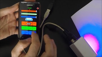 Wireless DMX lighting controller Android