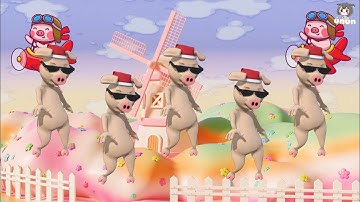 Heo Ủn Ỉn - Liên Khúc Đàn Heo Con - Nhạc Heo Nhảy Hot Tiktok - Bà Của Em Có Một Đàn Heo Con...