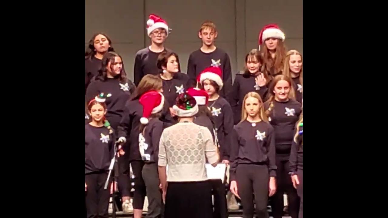 Schoenbar Middle School Winter Concert 12.6.22 Choir YouTube