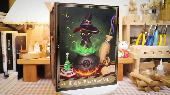 📚🔮 Craft Your Enchanted "Book Nook" - Magic Pharmacist DIY Bookshelf Insert 🪄✨