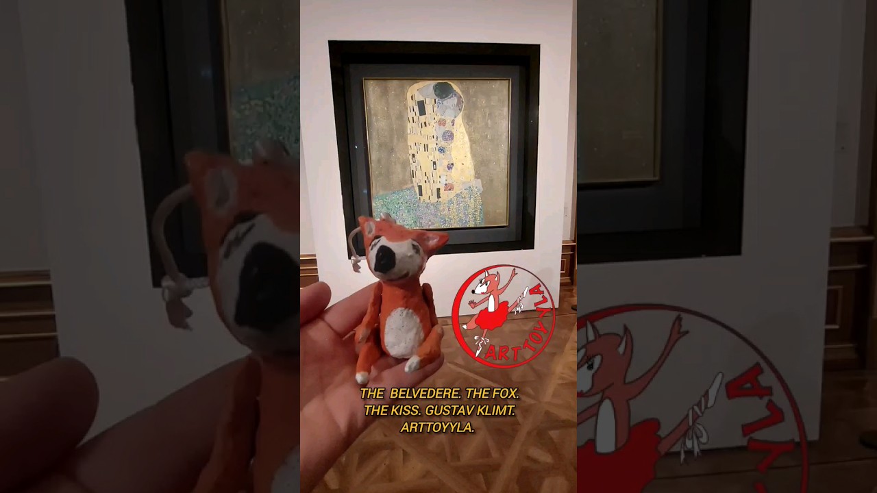 The  Belvedere. The Fox. The Kiss. Gustav Klimt.