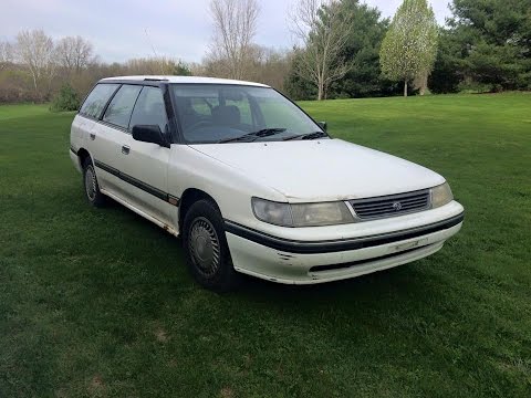 1993 RHD Subaru Legacy L Wagon (Gen1) Complete Review / Walkaround / Tour and Test Drive