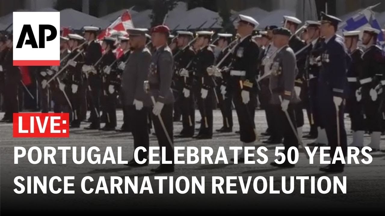 LIVE: Portugal marks the Carnation Revolution's 50th anniversary