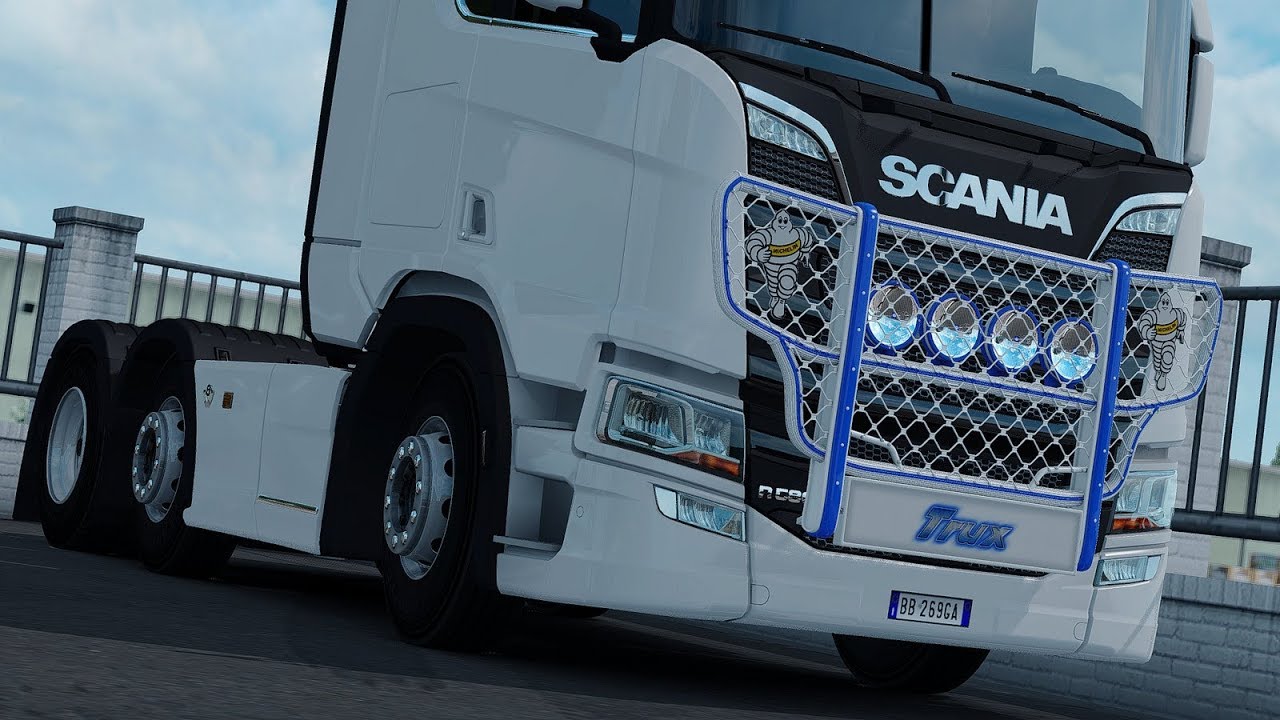 Ets2 Addon Bullbar Trux Offroad Scania Nextgen Youtube