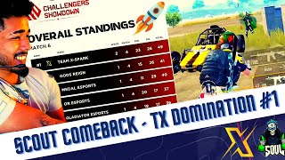 Scout on TX Domination #1 - Old Scout Back 🚀🔥