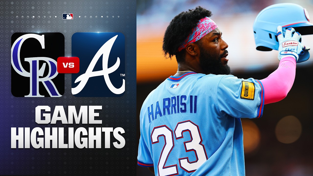 Rockies vs. Braves Game Highlights (8/29/26) | MLB Highlights