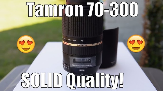 Tamron AF 70-300mm f/4-5.6 SP Di VC USD (FX) - Review / Test Report