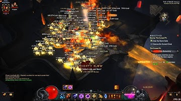 Chamelenia Wizard [GF Firebird build] T6-Cursed Pit Act 2 (Gold Farming Solo) Diablo 3 ROS 2.1