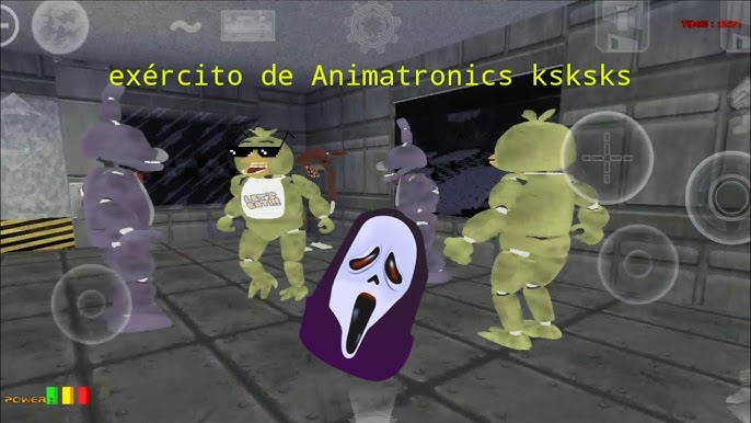 Usando comandos no FNAF Doom 