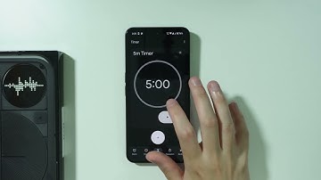 Nothing Phone 3: Hoe vind je een timer (een aftelklok instellen)
