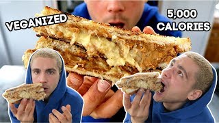 MAKING ELVIS'S FAMOUS FRIED PEANUT BUTTER SANDWICH (Veganized) 🥪😵 MAKING ELVIS'S FAMOUS FRIED PEANUT BUTTER SANDWICH (Veganized) 🥪😵