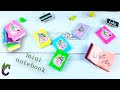 DIY -How to make a MINI NOTEBOOKS | AMAZING PAPER CRAFTS IDEAS | Back To School