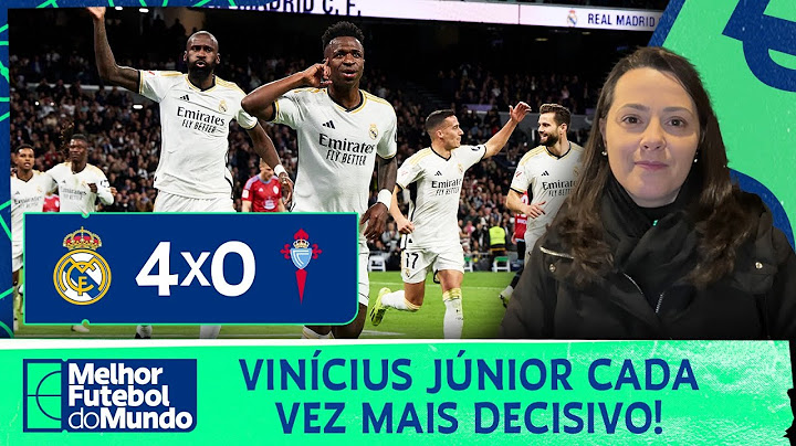 VINICIUS JUNIOR CADA VEZ MAIS DECISIVO! | TATI MANTOVANI COMENTA ATROPELO DO REAL MADRID!