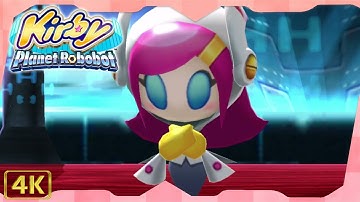 Kirby Planet Robobot for 3DS ⁴ᴷ | Level 6 (All Code Cubes & Rare Stickers)