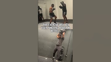 Increase your punching power with this one exercise 🥊