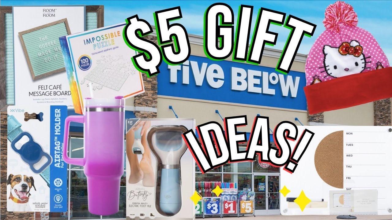 Does Five Below Sell Gift Cards FIVE BELOW $5.00 LAST MINUTE CHRISTMAS GIFT IDEAS | AFFORDABLE & BUDGET