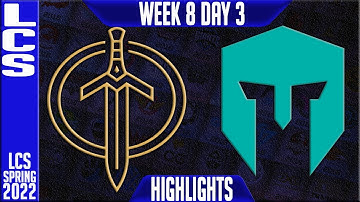 GG vs IMT Highlights | LCS Spring 2022 W8D3 | Golden Guardians vs Immortals