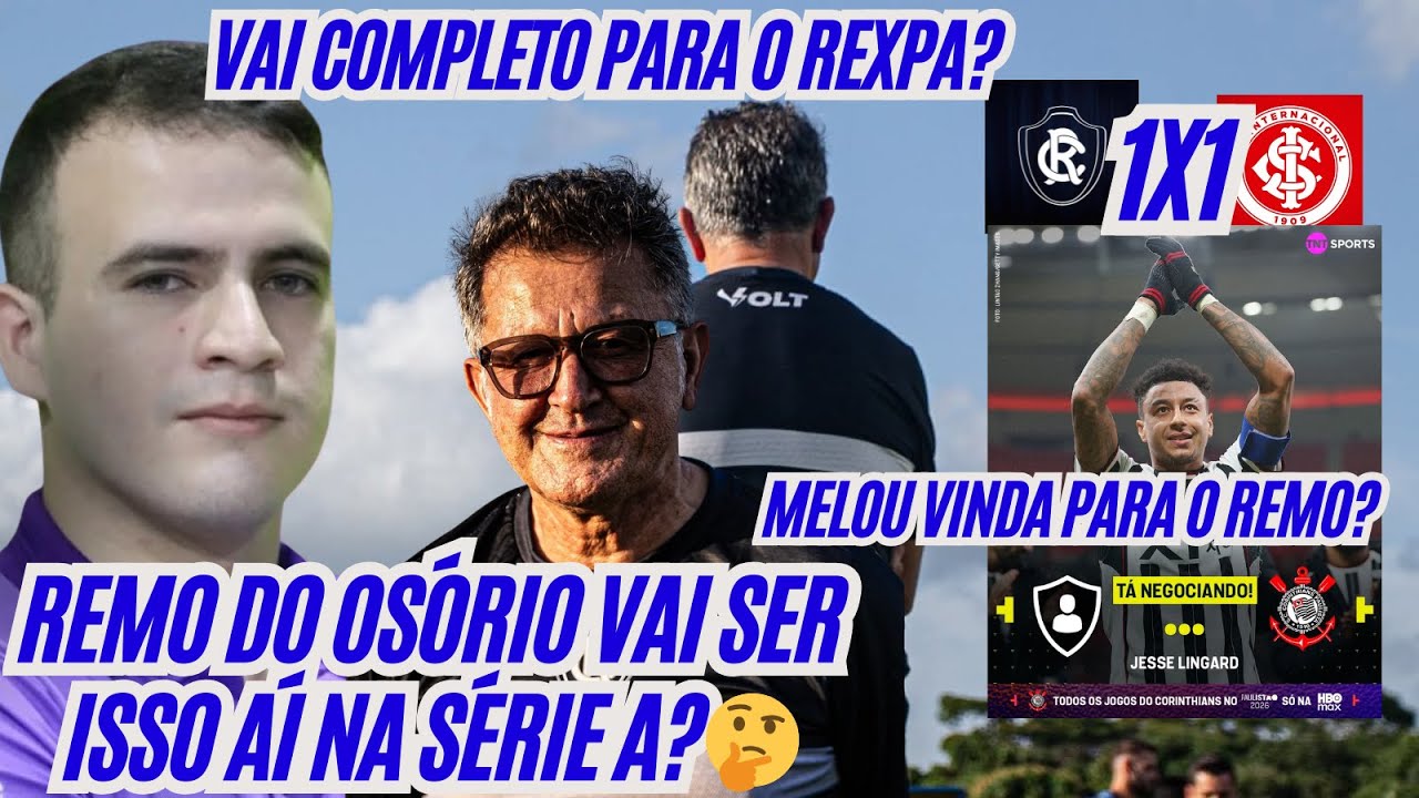 😱🚨Melou Vinda de jogador para o Remo?|Osório vai manter a mesma Filosofia de jogo?