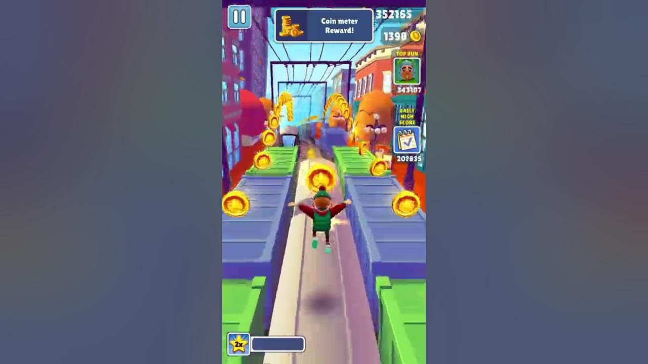 Subway Surfers Stumble Into 15 Light Signals AND Roll 300 Times (2