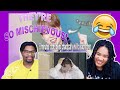 8 minutes of bts being chaotically evil to each other| REACTION