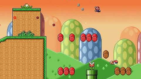 SMBX 1.4.4 Custom Level: Sunset Bridge (World 1-3) [OLD]