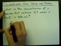 How to Calculate Concentration (from Volume and Moles) Mp3 Song