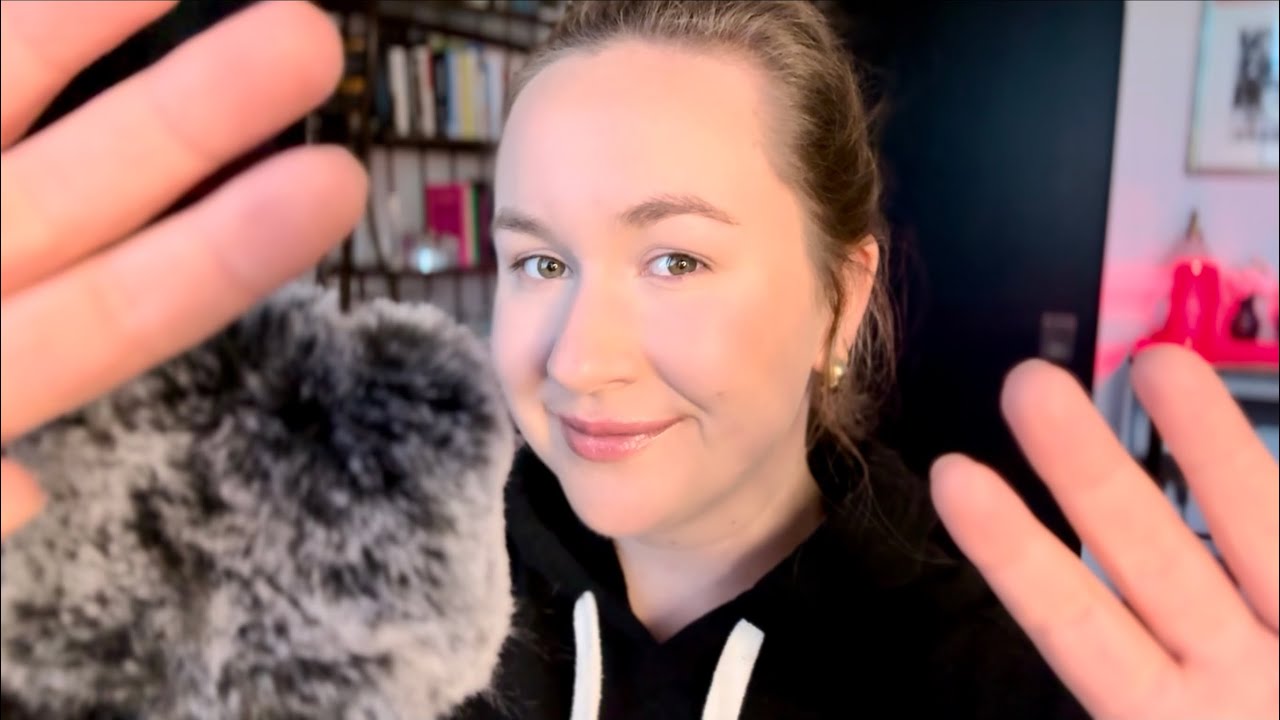 Slow & Gentle ASMR | Crisp/clicky whispers with face touching & tongue clicking