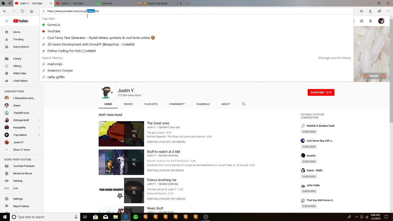 Justin Y s Last Name Is Young YouTube