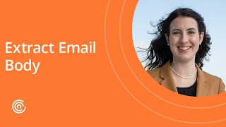 Extract Text from Email Body with Power Automate