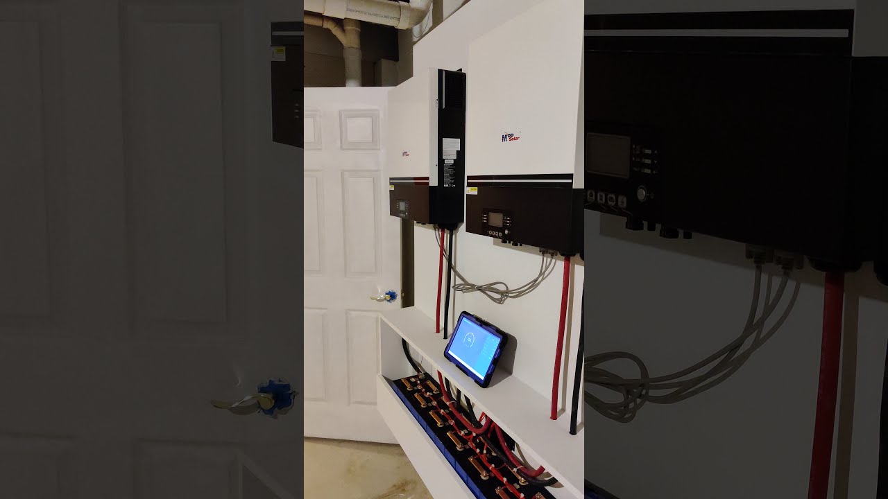 MPP Solar LV6548 Inverter - DIY Power Wall Start Up - YouTube