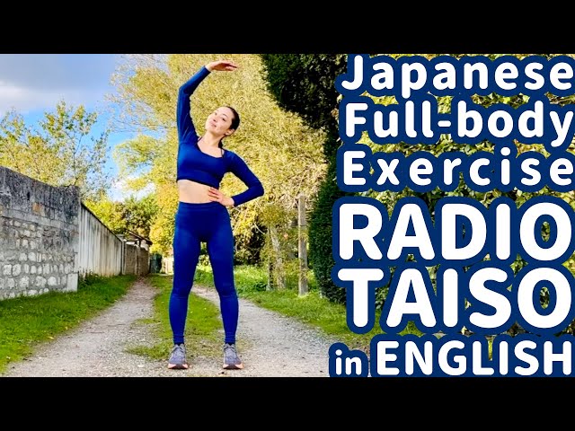 6 min English Version】Japanese Full-body Exercise 
