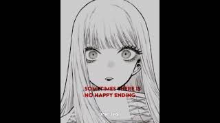 sometimes there is no happy ending 💔 🥺 [My dress up darling Manga - Edit] #mydressupdarling #gojo