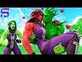 HULK GROOT KISSES the WRONG SISTER.... ( Fortnite Short )