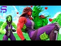 HULK GROOT KISSES the WRONG SISTER.... ( Fortnite Short )