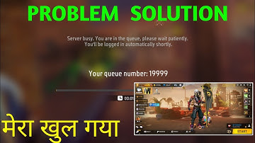 Server busy. You are in the queue, please wait patiently. You