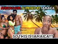 African girl arriving in montego bay jamaica first impressions 