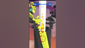 Level -333 Stack Ball 🏀 #stackball #level #gaming #goingballs #shorts #ytshorts #fyp #youtubeshorts