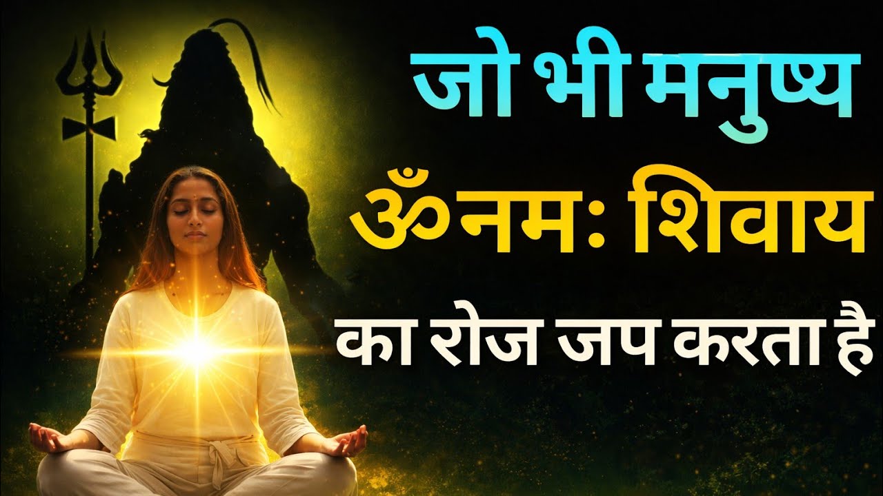 जो भी मनुष्य है ॐ नमः शिवाय का रोज जप करता है उसके जीवन में होता हैं ये...