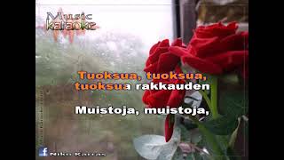 Video thumbnail of "KATRI HELENA - MILJOONA RUUSUA karaoke"