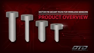 Motor Fin Mount Pads for Wireless Sensors | CTC