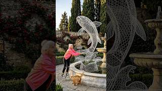 I Grew Leaping Koi Topiary in My Tuscan Villa Garden 🐟🌿
