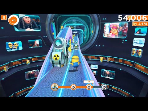Despicable Me: Minion Rush - Anti-Villain League Gameplay