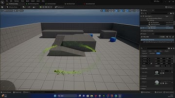 Poison ProjectileTrail by Unreal Engine