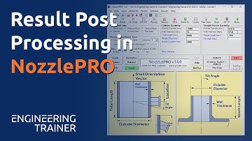 Result Post Processing in NozzlePRO