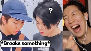 BTS being NERVOUS because of RM is GOD OF DESTRUCTION