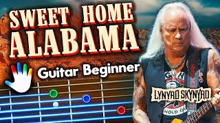 Sweet Home Alabama Guitar Lesson for Beginners Lynyrd Skynyrd Tutorial | Easy Chords, Backing Track screenshot 4