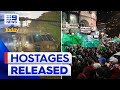 Israel-Hamas hostage exchange update | 9 News Australia